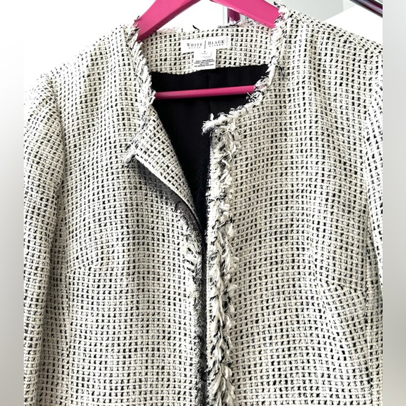 White House Black Market (WHBM) black and white jacket - Picture 11 of 11